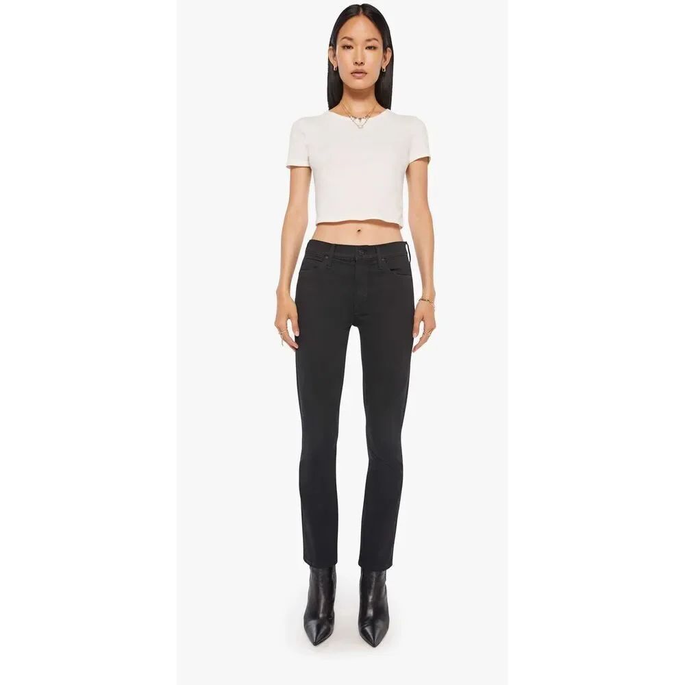Mother the Mid Rise Dazzler Ankle in Not Guilty Size 30
